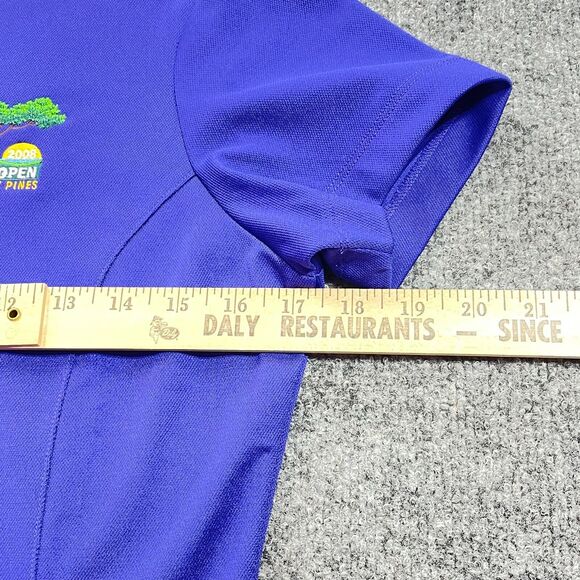 Nike Polo Womens Medium Purple U.S. Open Torrey Pines Golf Top Fit Dry Med - Picture 7 of 12